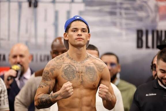 Гарси на взвешивании