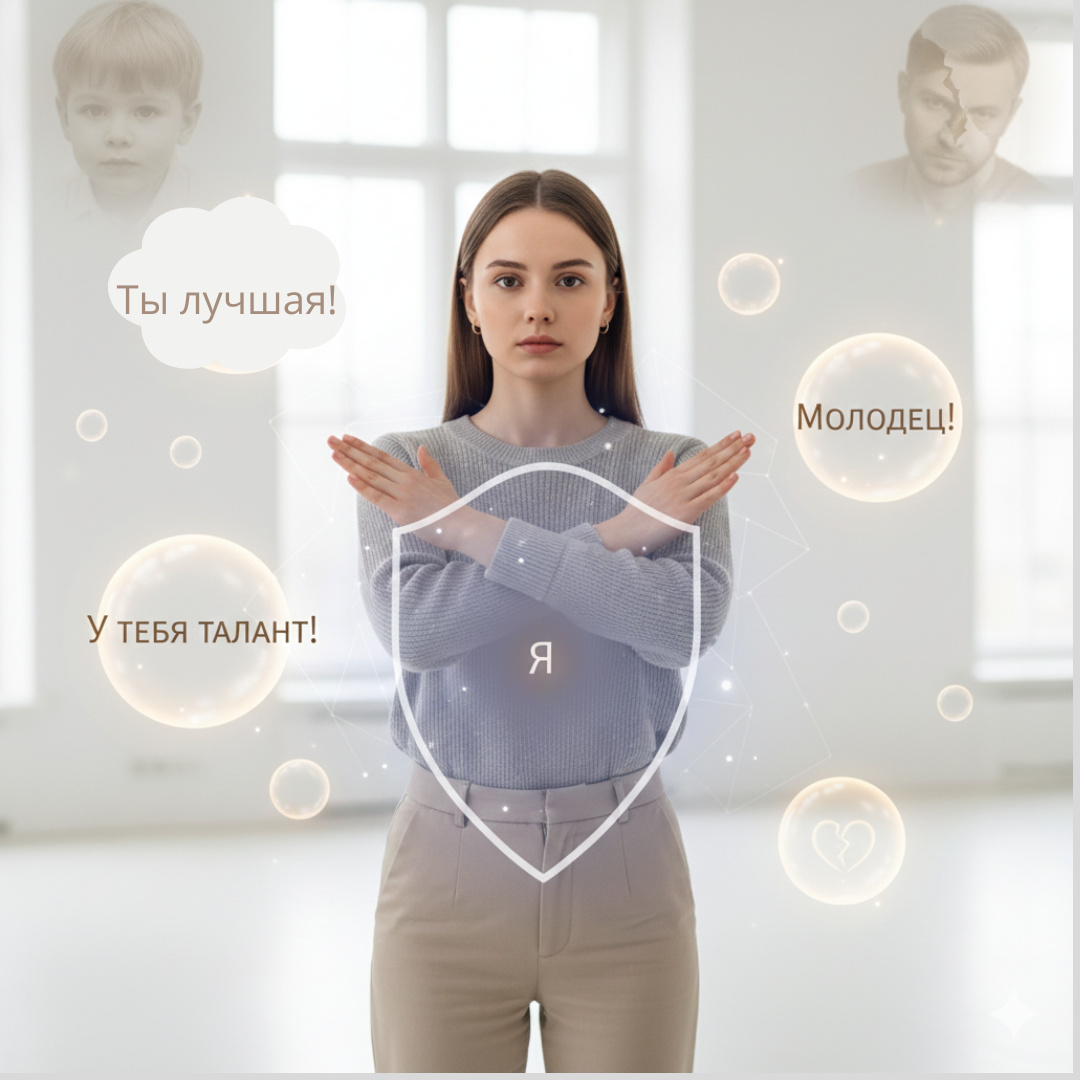 На бессознательном уровне человек убеждён, что он настолько плох, что не имеет права на личные границы, собственные желания и потребности.