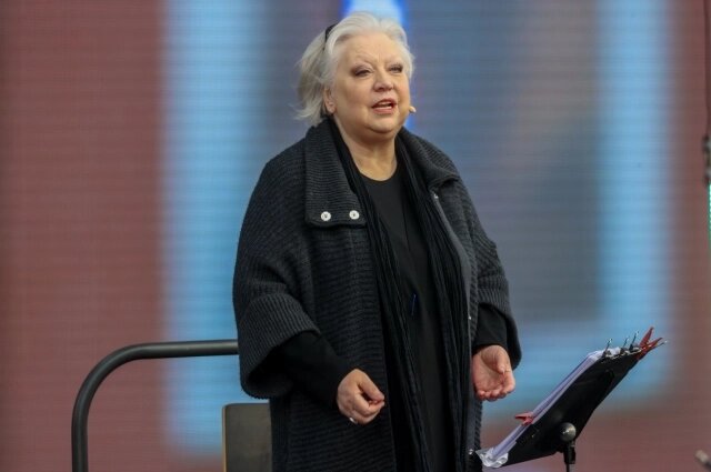    Светлана Крючкова в сентябре 2025 года. Фото: www.globallookpress.com/ Sobolev Artyom/news.ru