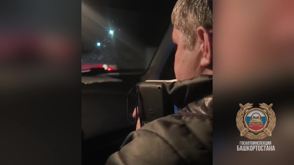    В Башкирии пьяный водитель без прав перевозил детей без кресел