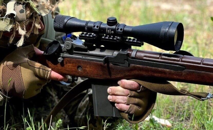 Боевя винтовка М-14.