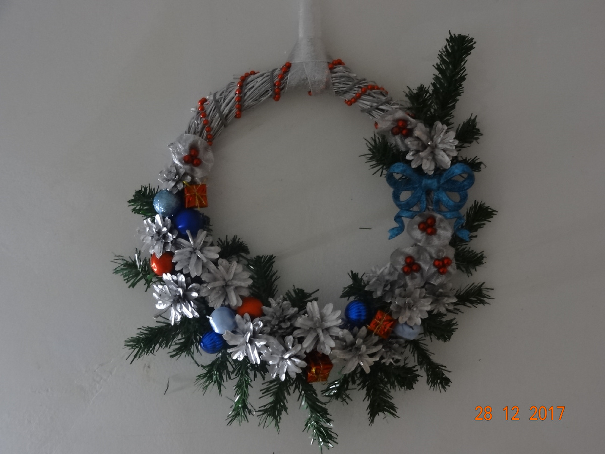 Мой первый венок