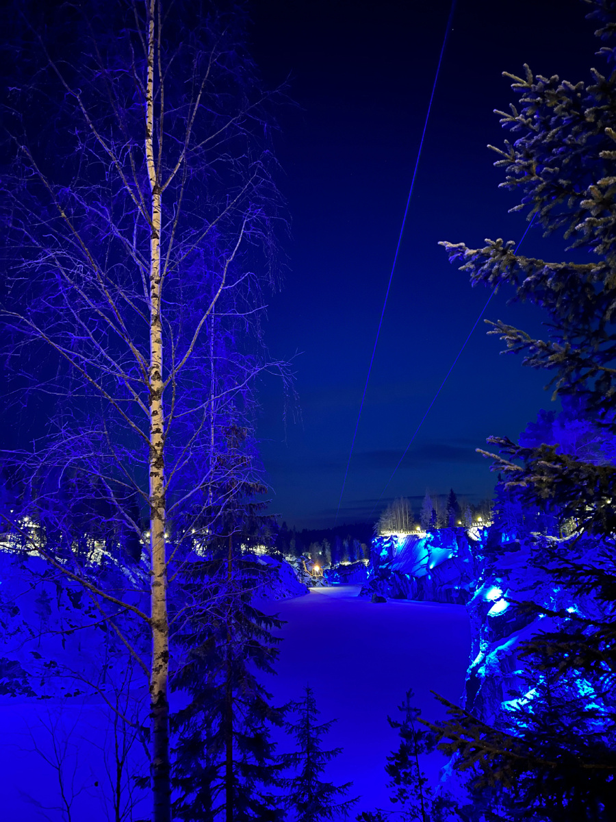 Ночная Рускеала