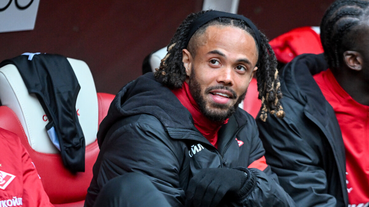 Конголезский крайний полузащитник московского "Спартака" тео Бонгонда. Фото из интернета.