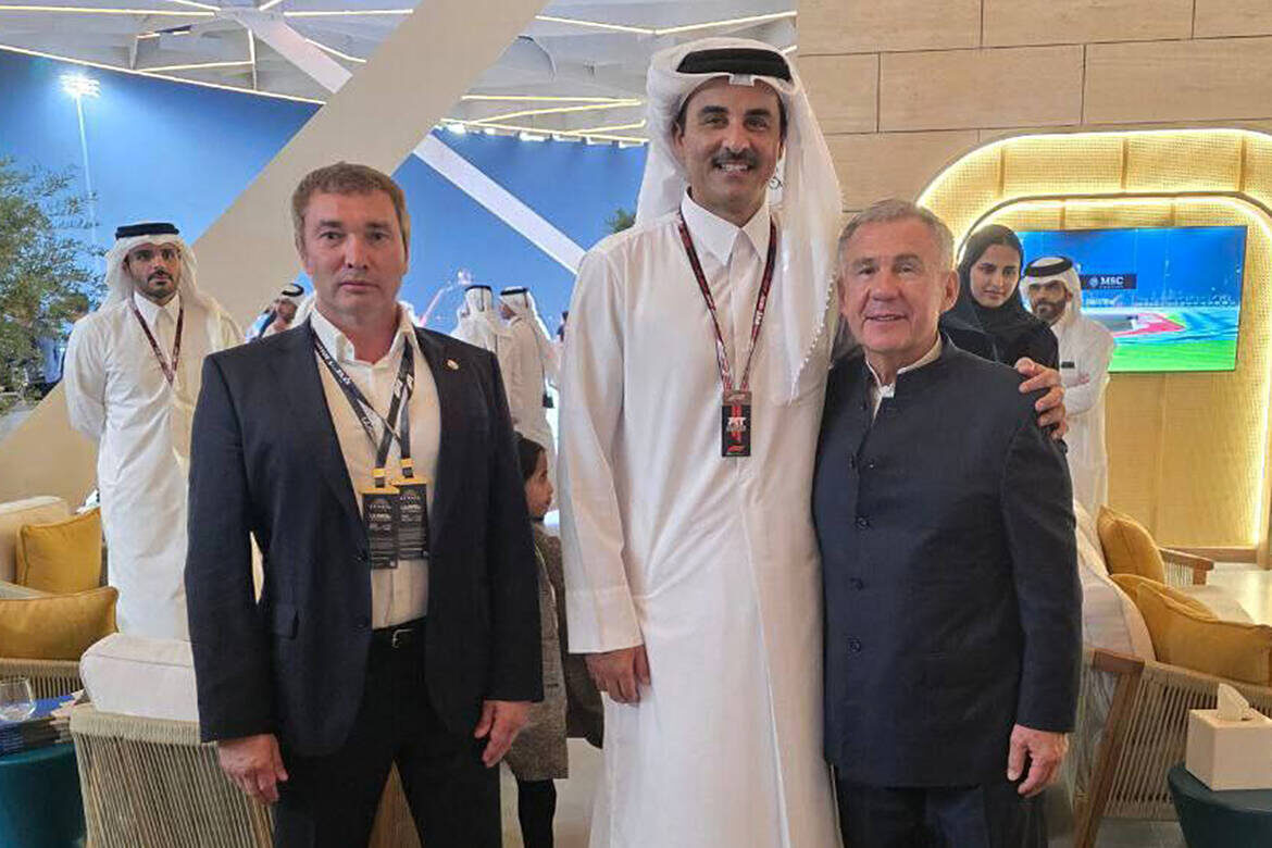 Рустам Минниханов 30 ноября прибыл с рабочим визитом в столицу КатараФото: t.me/rustamminnikhanov