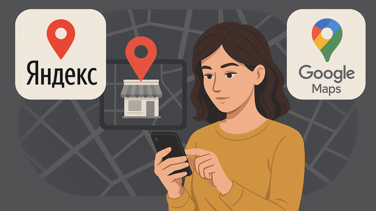 Как Яндекс Карты и Google Maps крадут или приносят вам клиентов