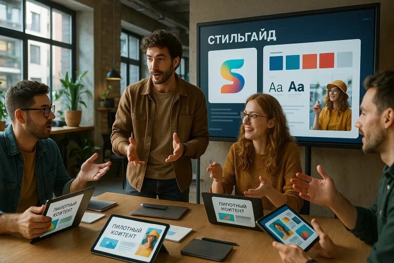    Ваш бренд теперь говорит визуальным языком "Kontenium"