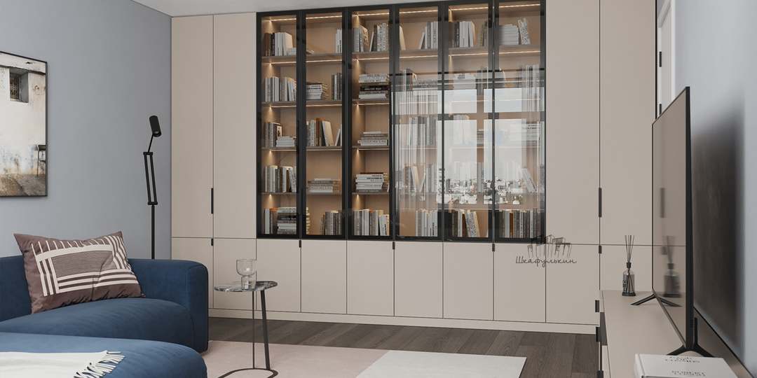 Шкафы-витрины – создаём выразительное жилое пространство