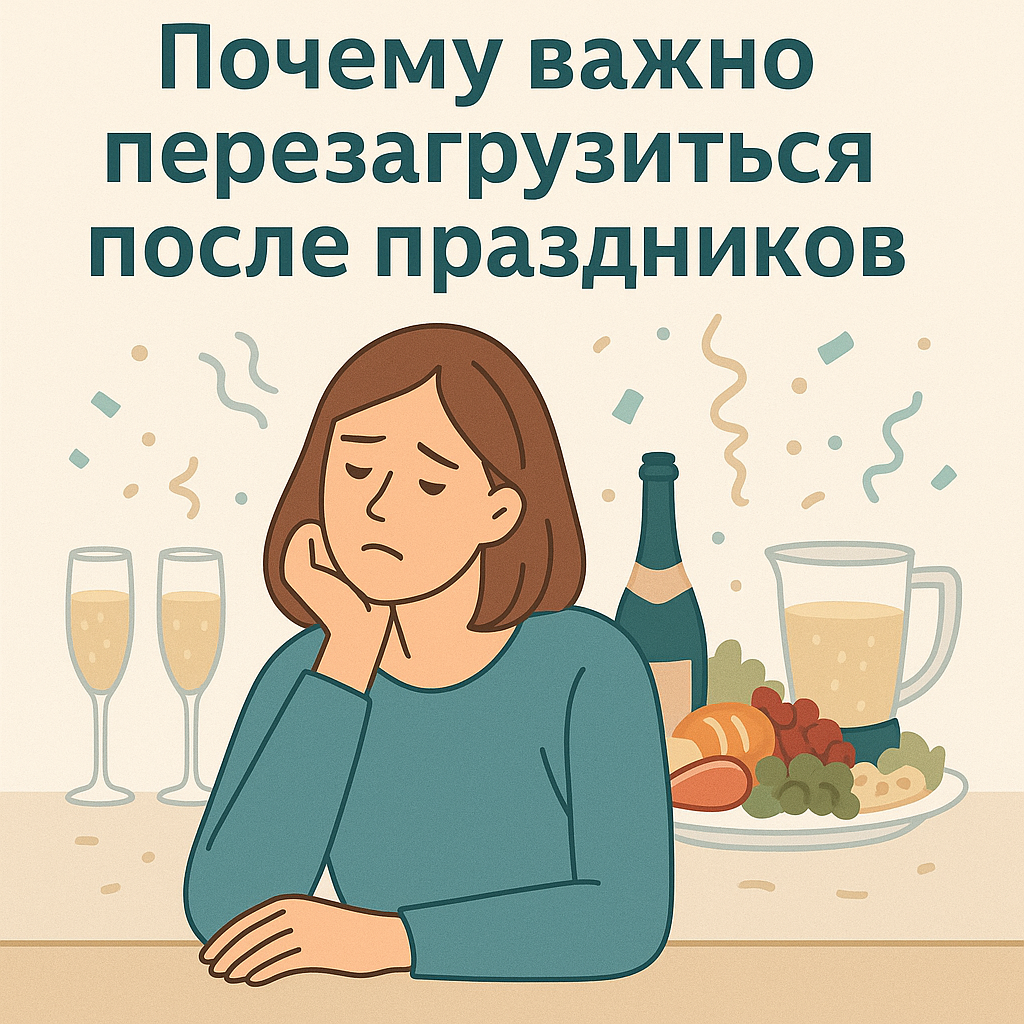 «Почему после длинных праздников тело ощущает тяжесть и упадок энергии»