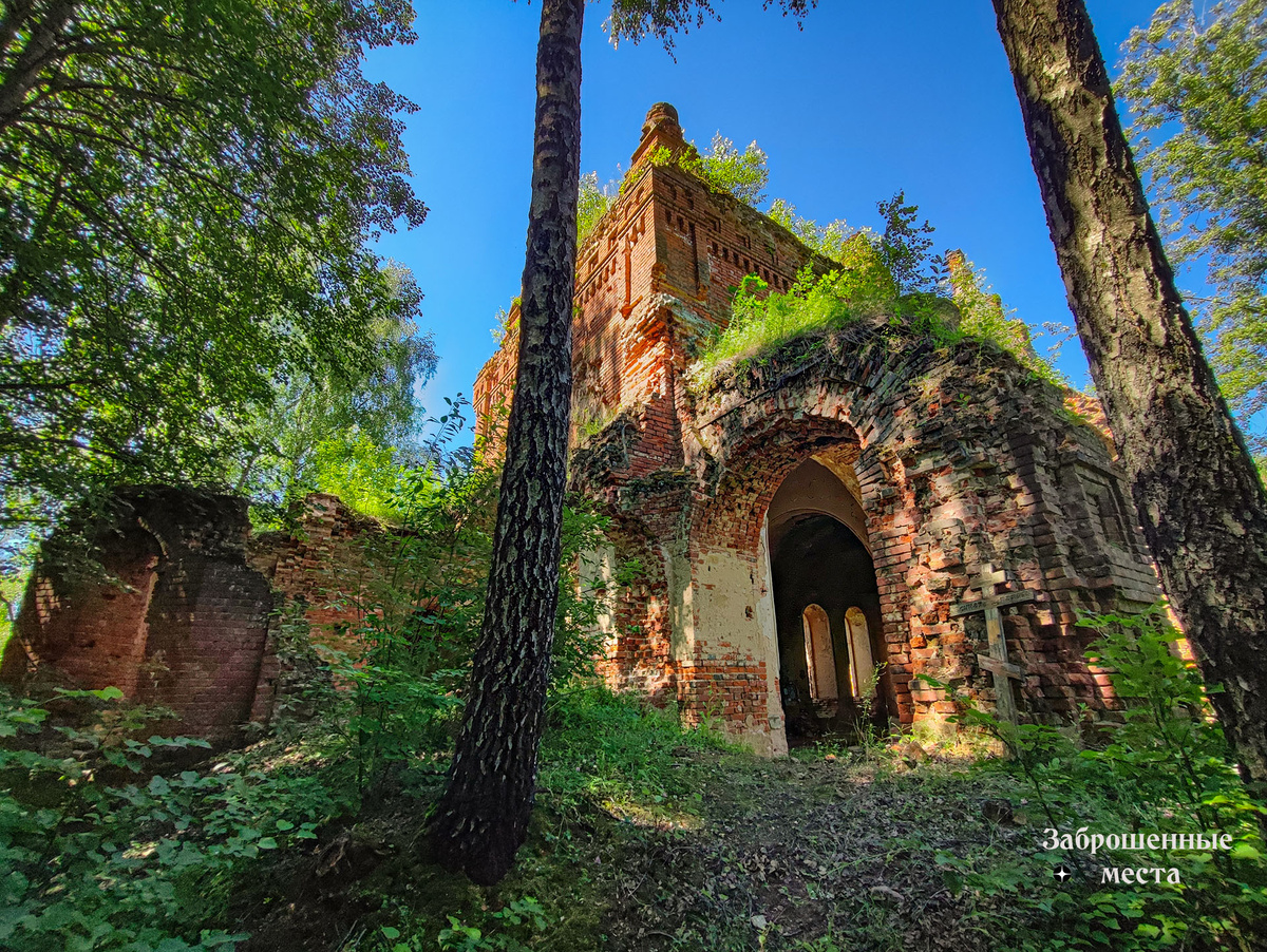 Вознесенская церковь. Большая Каменка. Фото автора 2024 год