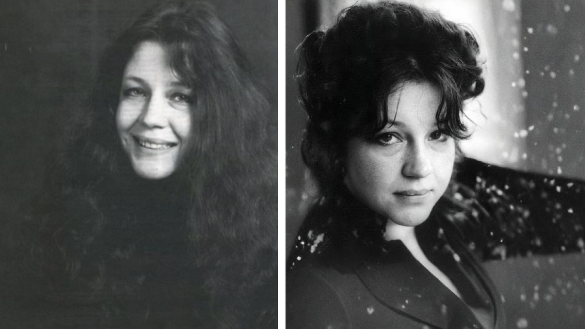 Ольга в молодости