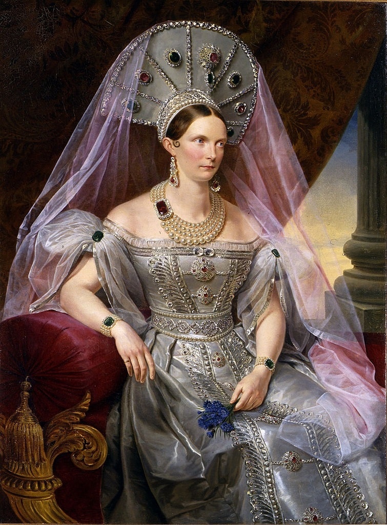 Франц Крюгер. Императрица Александра Федоровна, 1852
