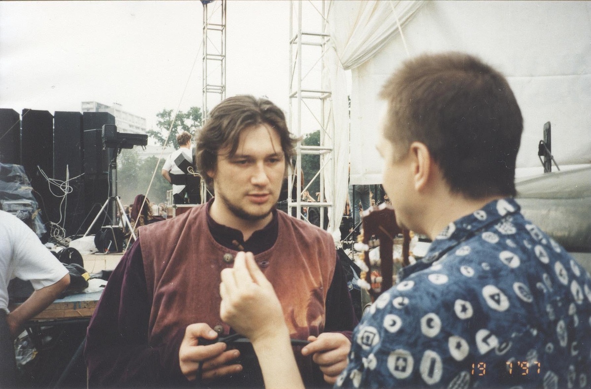 Павел Молчанов, 19.07.1997. Фото автора.