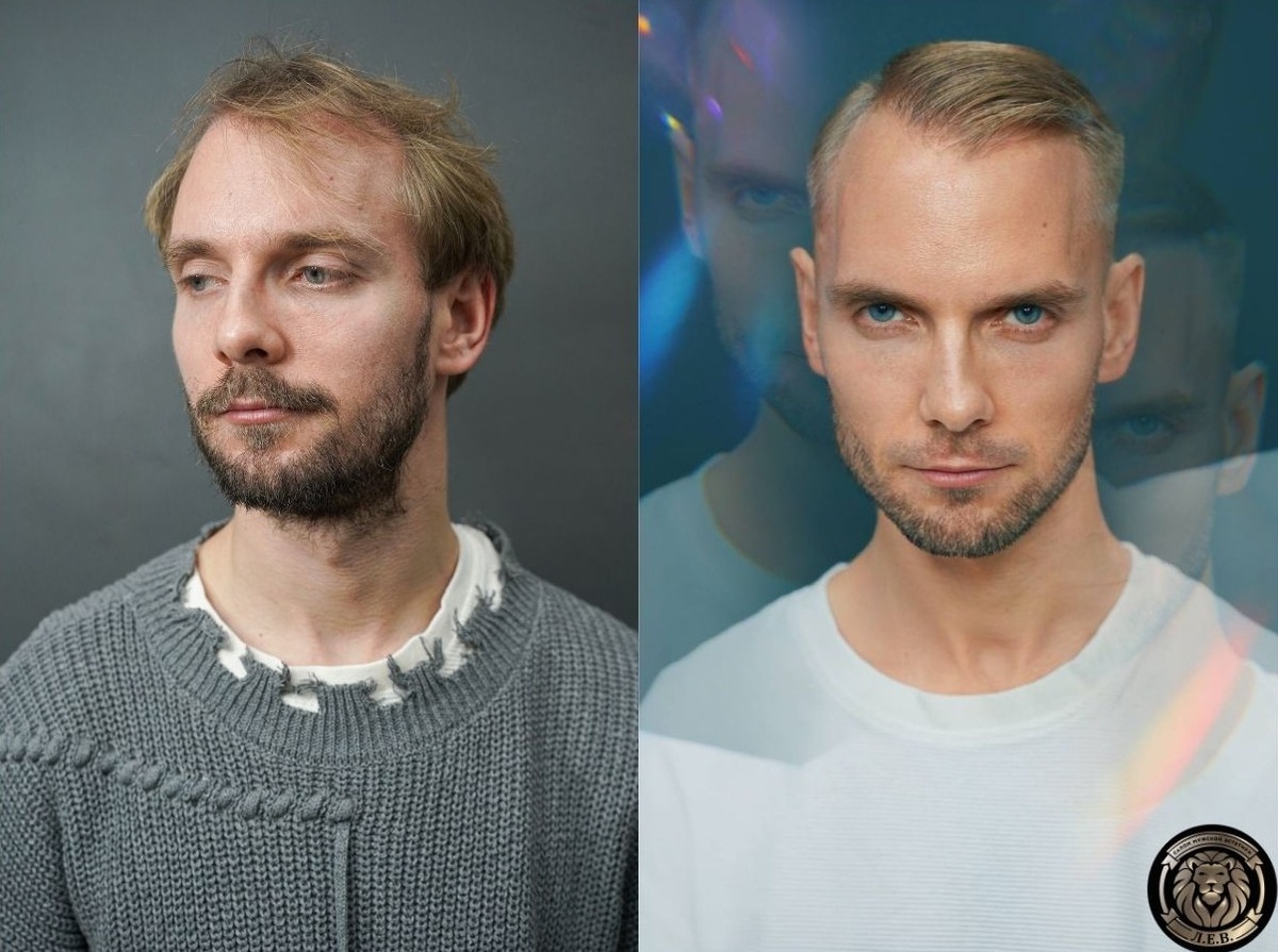 Работа Салона мужской эстетики "Л.Е.В." (салон - барбершоп)