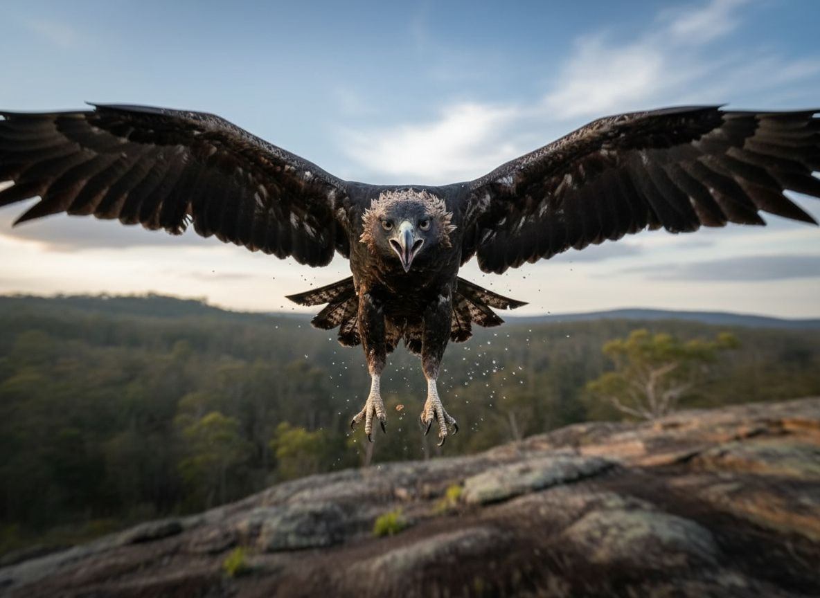 Это взгляд не просто хищника, а живого инженерного проекта, созданного для одной задачи — точечного демонтажа гигантов. За его клювом и когтями стоит миллион лет расчётов эволюции, которые мы больше никогда не увидим в действии.