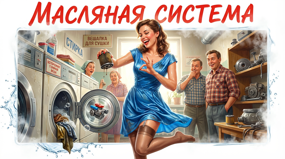    Обзор работы масляной системы двигателя admin