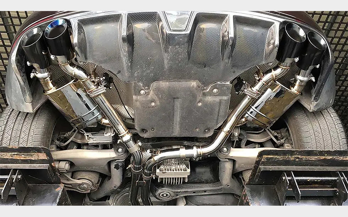 Racing Flashark📷Модифицированный даунпайп может интегрироваться в выхлопную систему и атмосферных двигателей, но эффективность такой операции заметно ниже, чем в случае с турбированными ДВС