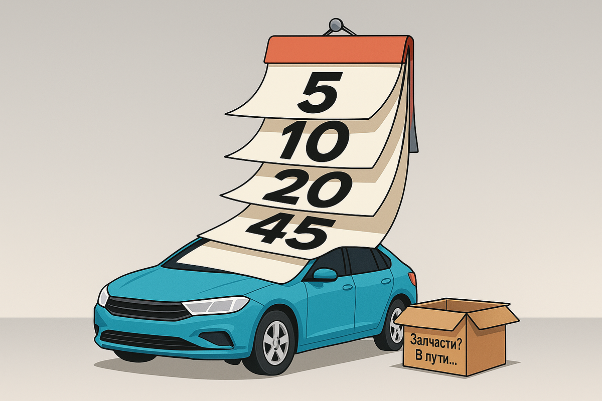 Обращайте внимание на сроки ремонта, которые указывают в заказ-наряде