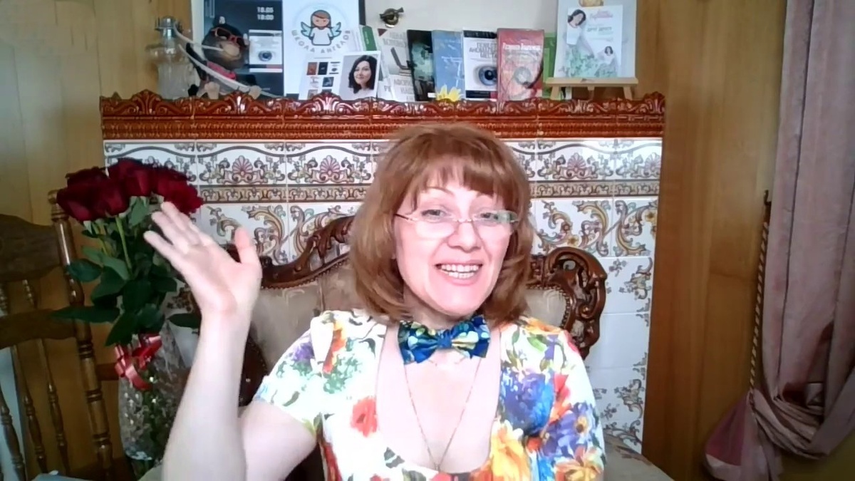 Лена Воронова на ДР