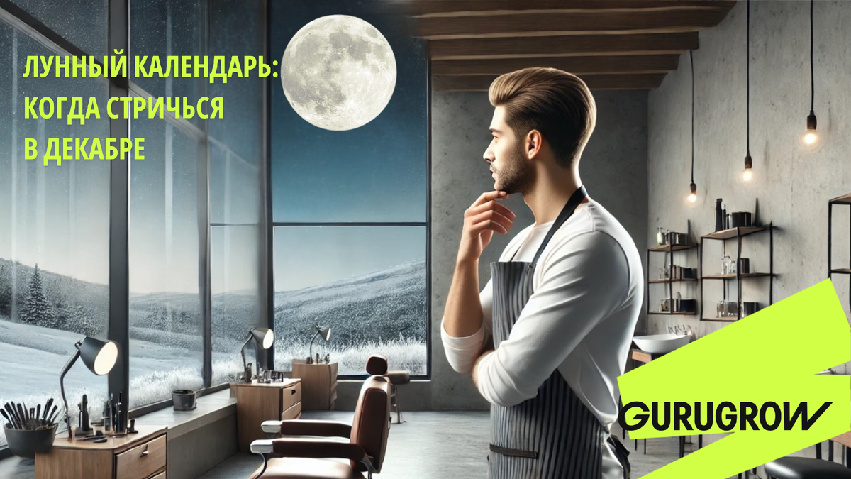 Лунное расписание стрижек на декабрь в вашем распоряжении