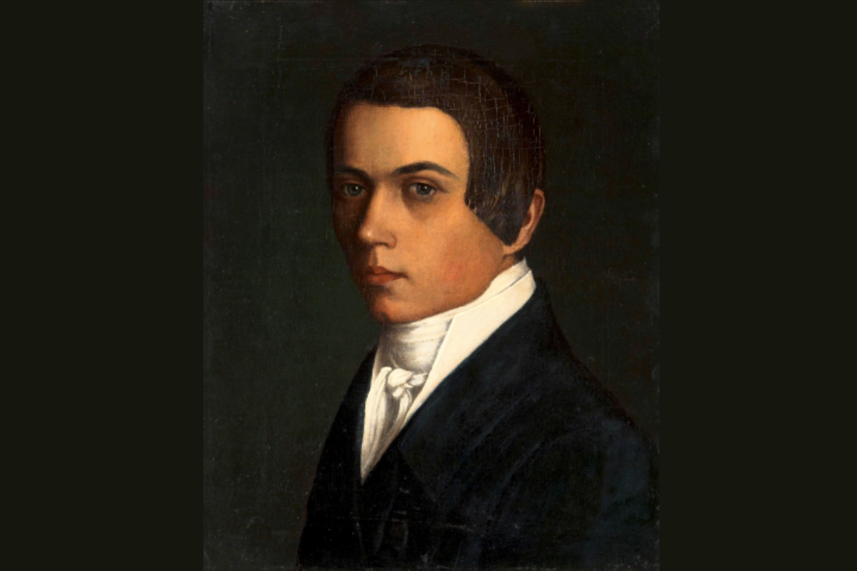 «Автопортрет», Григорий Сорока, 1840-е-начало 1850-х гг. © Государственный Русский музей (ГРМ)