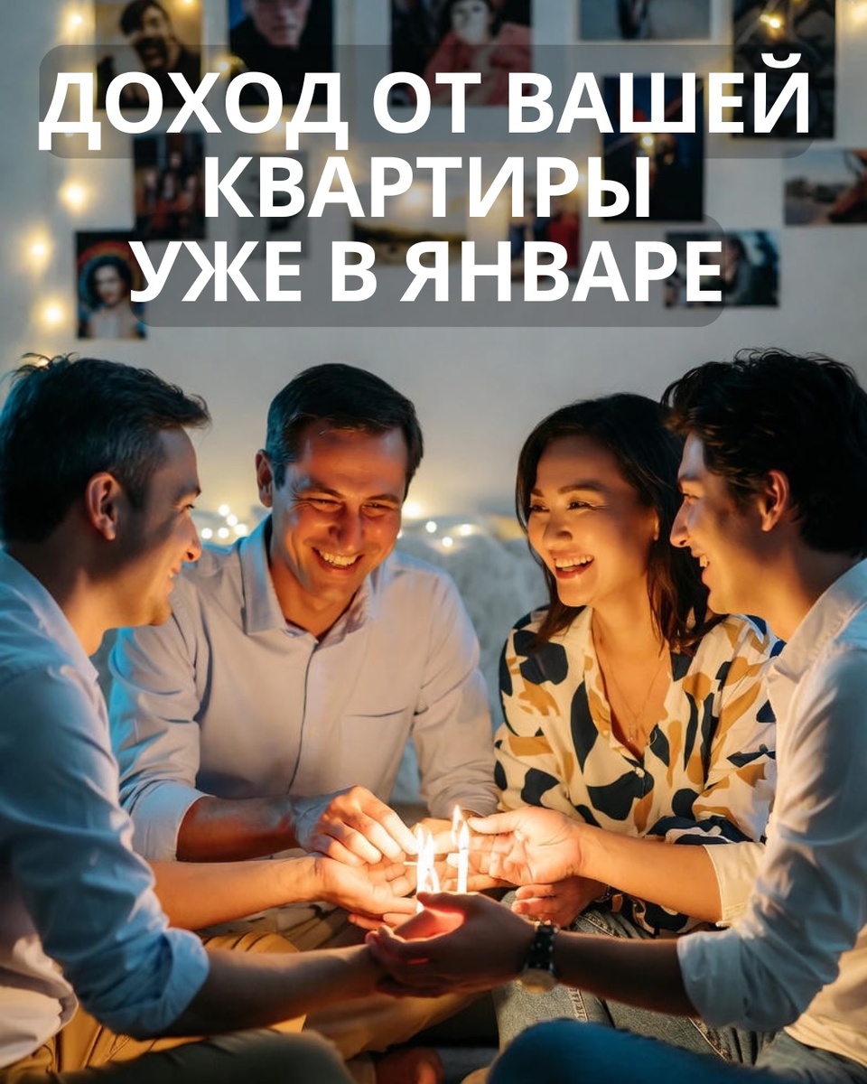 💰 Январские каникулы: пока вы на горках — квартира приносит 150–300 тыс.