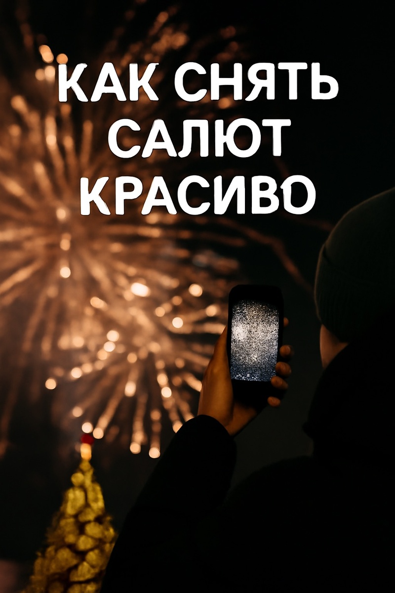 📸 Лайфхак: как снять салют на телефон так, чтобы не было стыдно показать