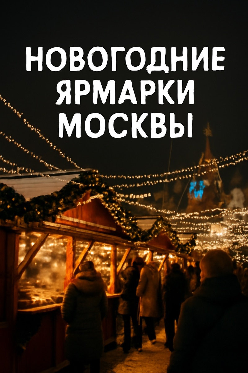 🎄 Рождественские и новогодние ярмарки Москвы 2025–2026: где дешевле, вкуснее и меньше очередей