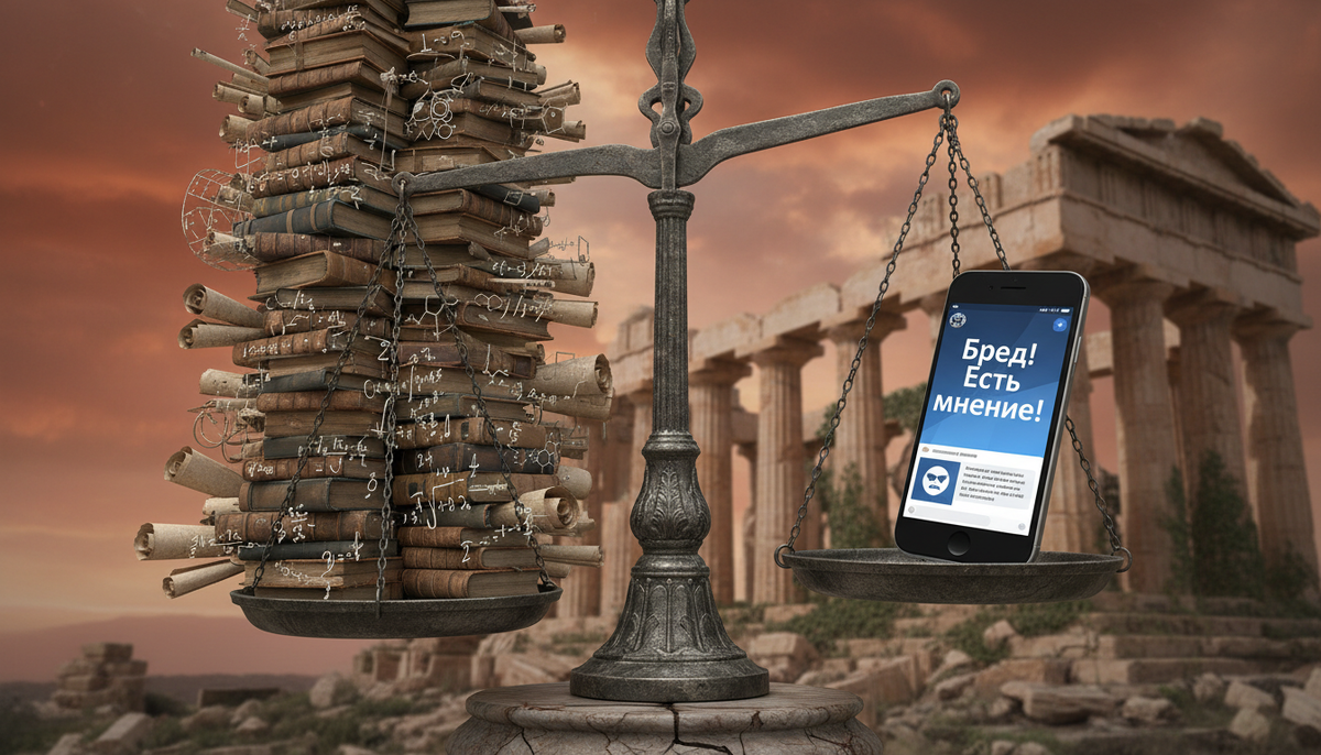 Весы абсурдно склонились в сторону смартфона