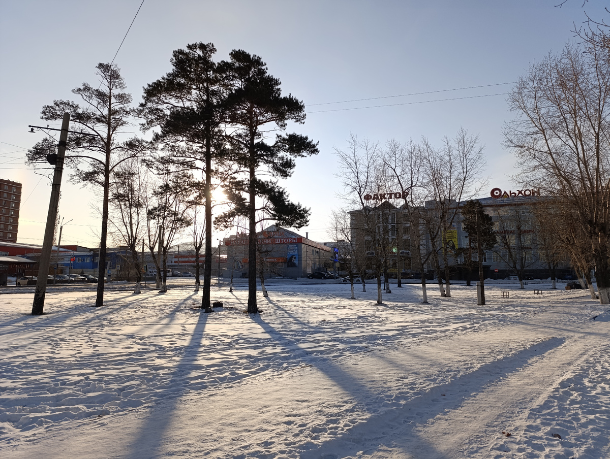 В городе ПОШ.