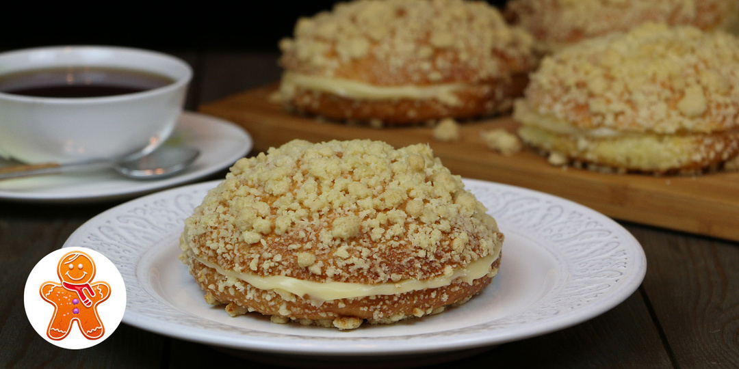 Булочки с заварным кремом ✧ Очень мягкие и вкусные