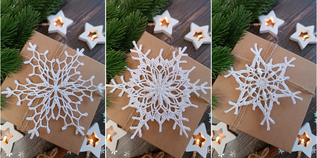 Вяжем снежинки: коллекция интересных схем и авторских описаний