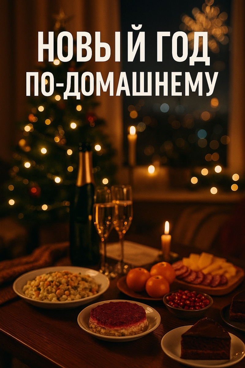 🎉 Идеальный новогодний вечер в арендованной квартире: чек-лист с плейлистом, едой и декором (актуально 2025)