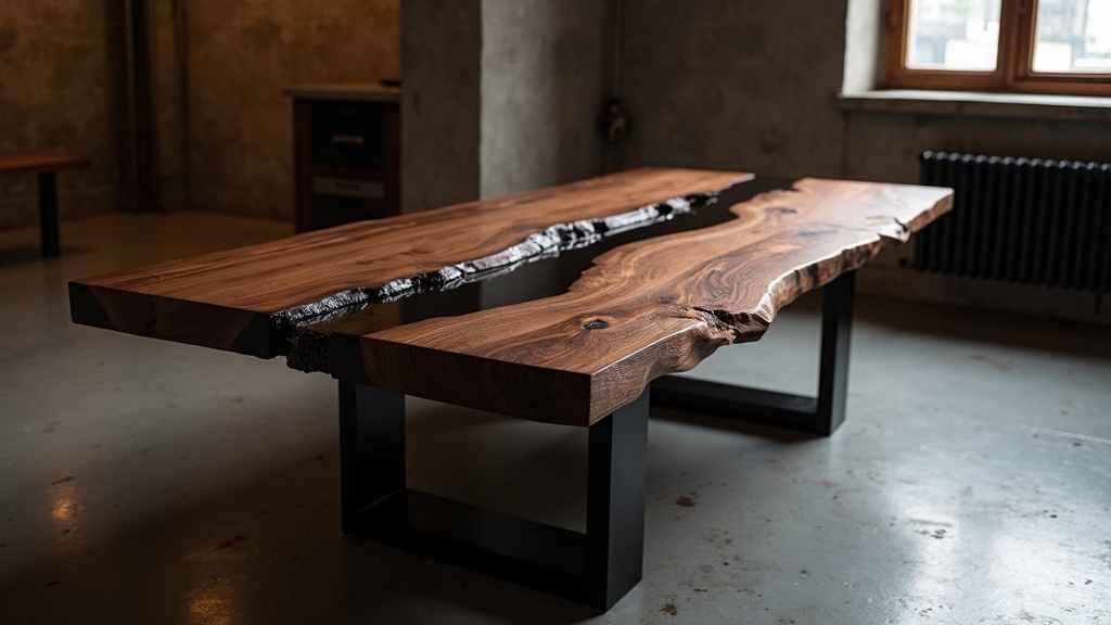    Ищете, как создать темный лофт? Узнайте о сочетании черного металла, темного дерева и графитовой смолы для идеального индустриального дизайна! admin