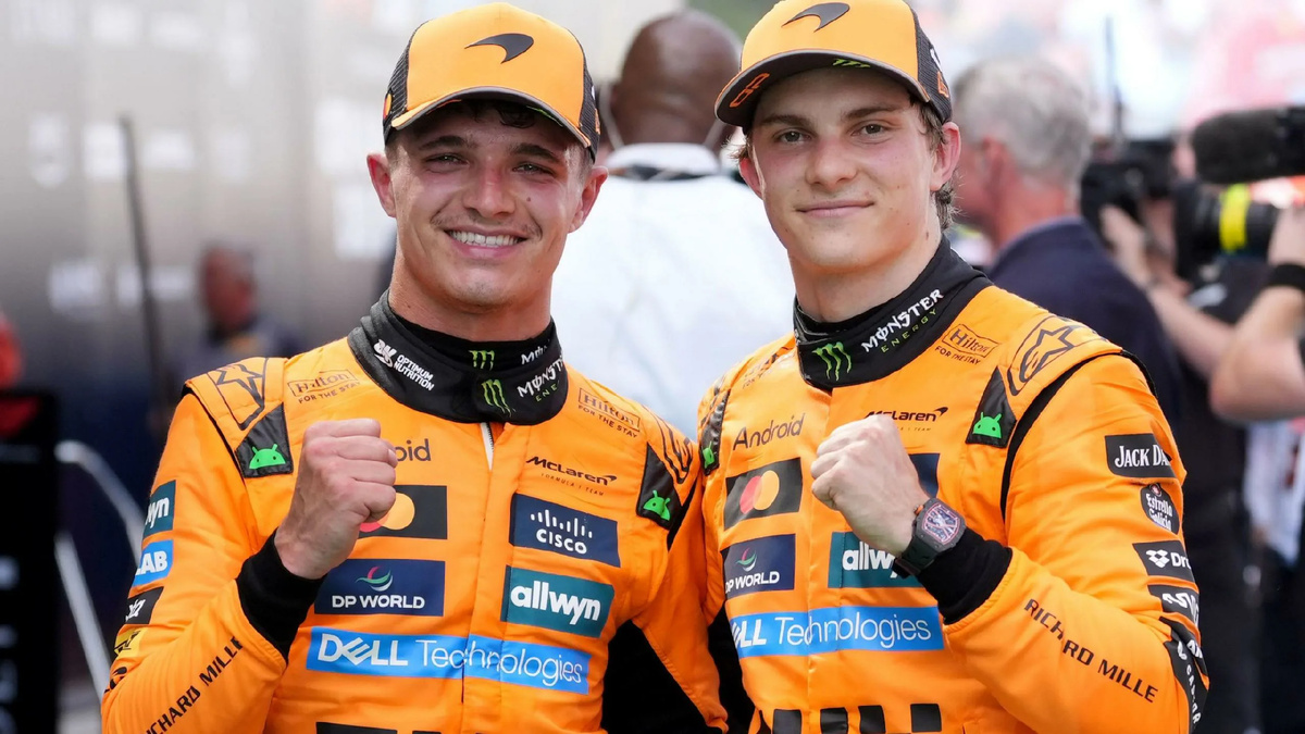 Ландо Норрис и Оскар Пиастри