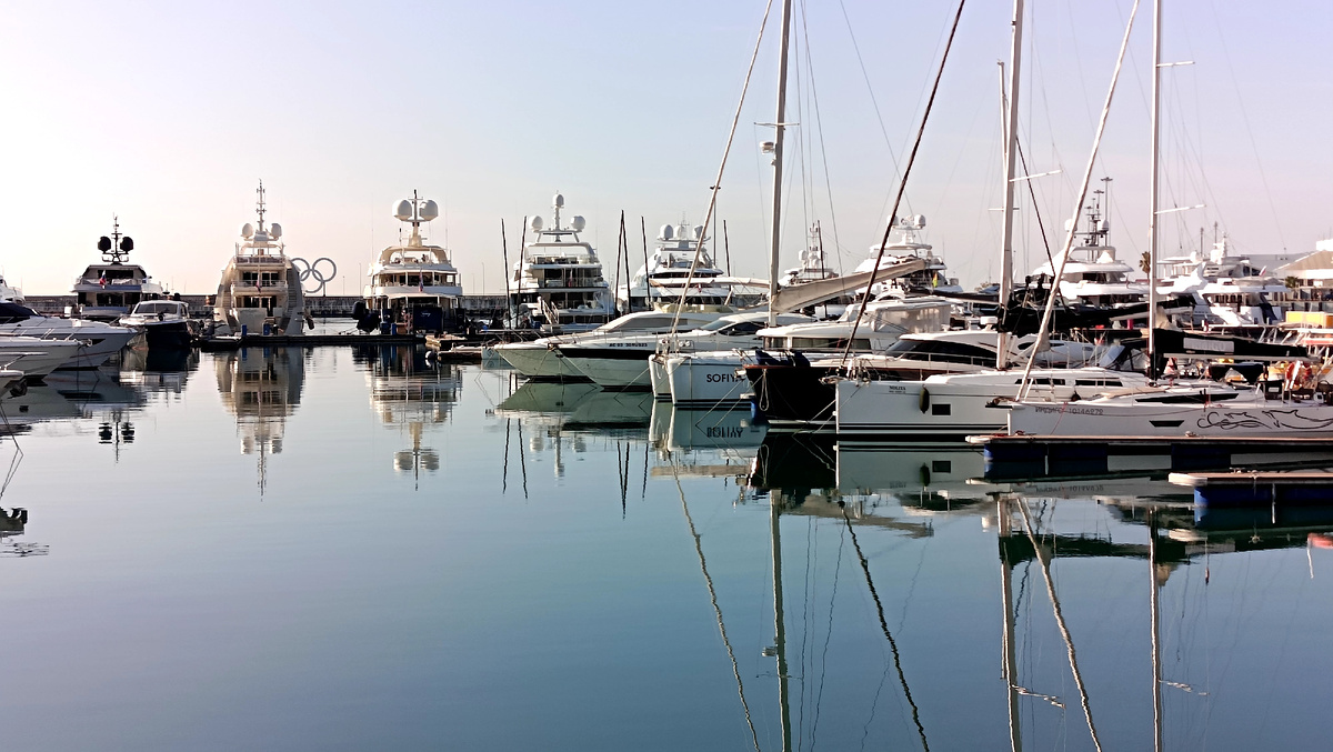В марине г. Сочи