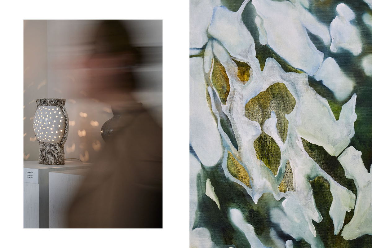    Экспозиция выставки «Нам хватит языка цветов»