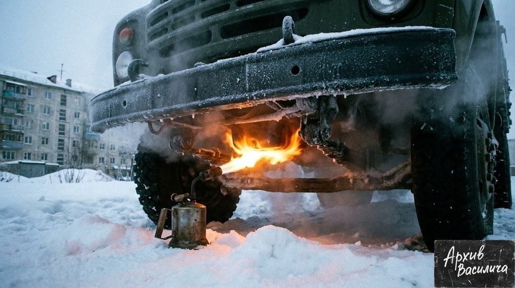 Главный инструмент зимнего запуска — огонь и риск.