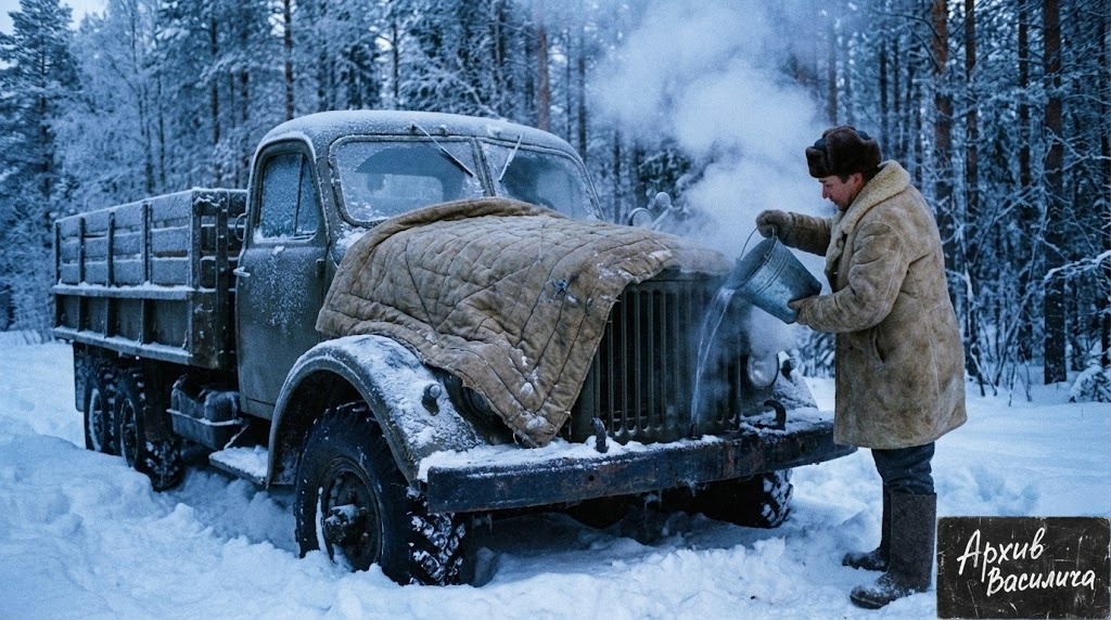 Без ведра кипятка ни туды и ни сюды.