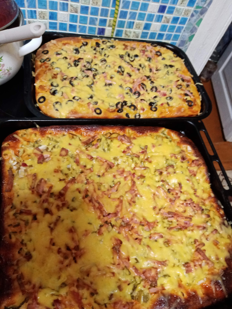 Пицца 🍕. Фото 📷 автора.Ну ведь Итальянское блюдо? 👌🤗