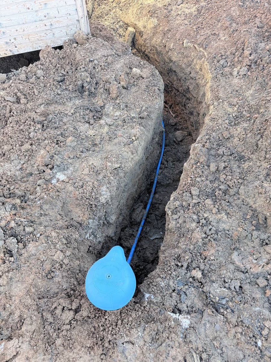 Обустройство скважины с адаптером