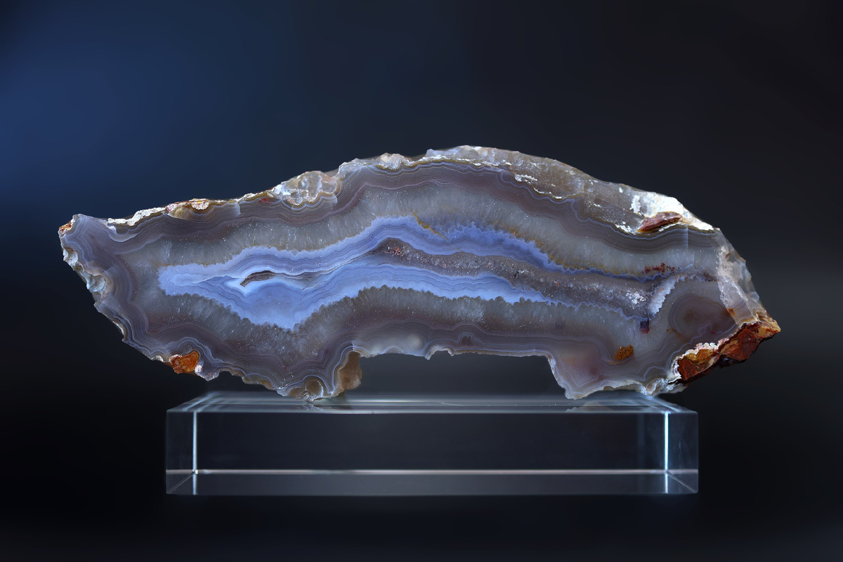 Агат Майского проявления в Павлодарской области