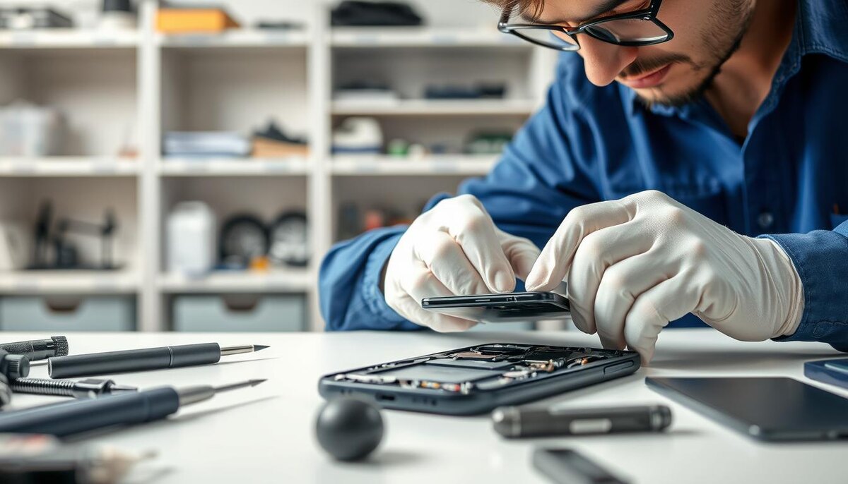 Замена дисплея на Huawei