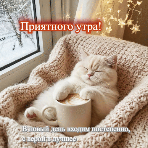 В новый день входим постепенно