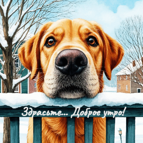 Здрасьте, доброе утро