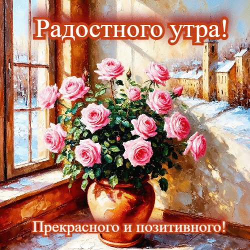 Радостного утра