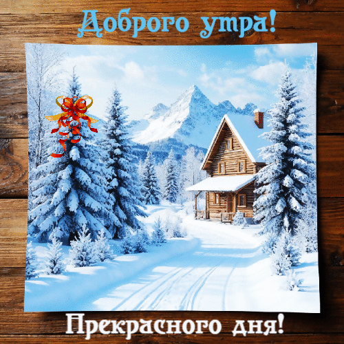 Доброго утра, прекрасного дня