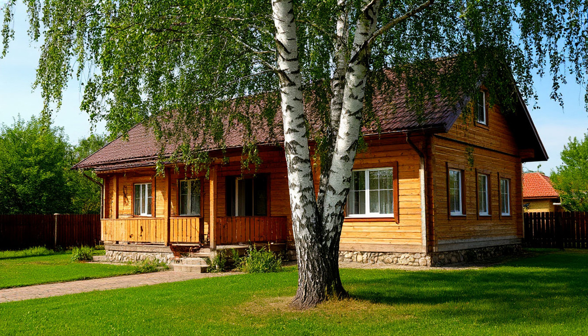 Берёзка под окном