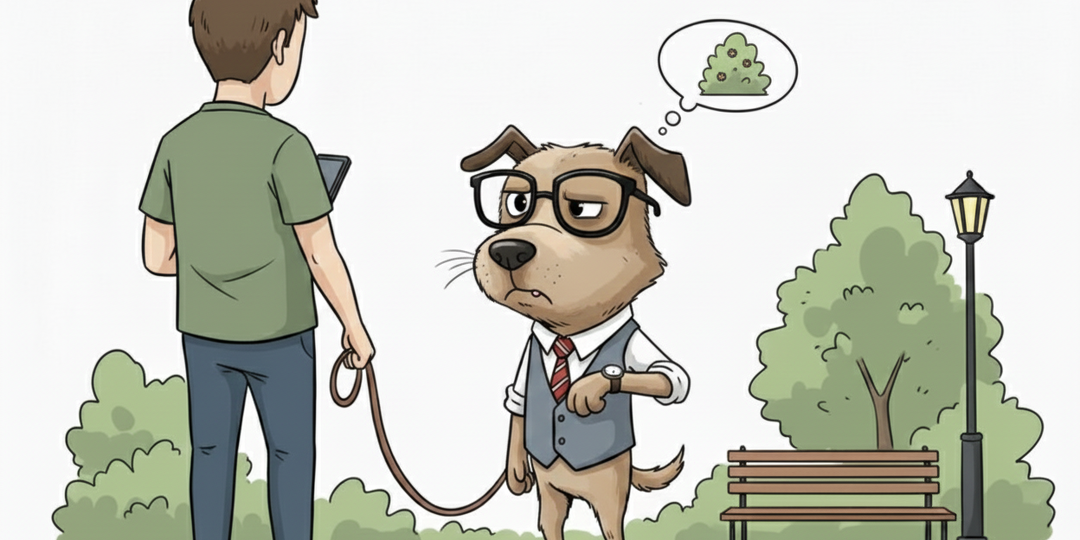 Почему остановка не избавляет от натянутого поводка