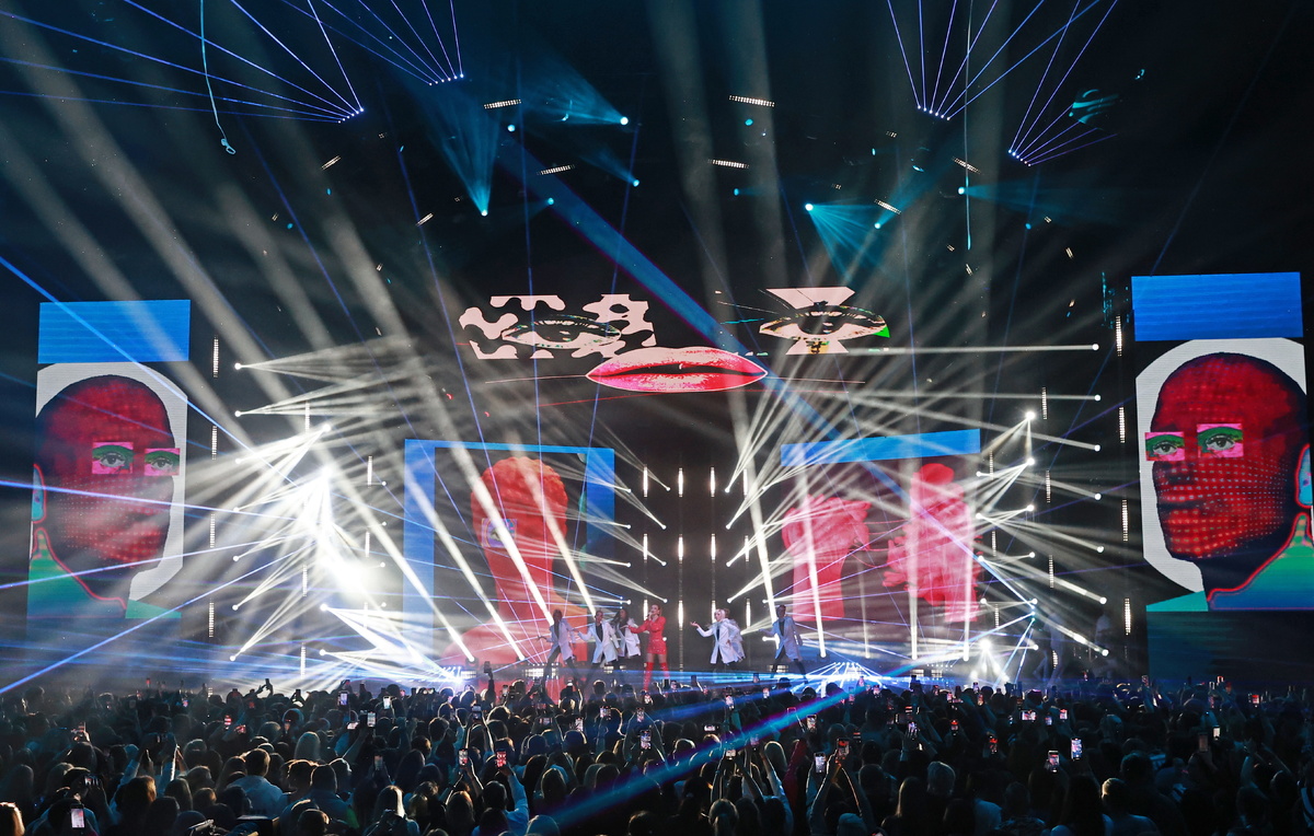    Новогодний концерт "Жара"   Сергей Фадеичев/ТАСС